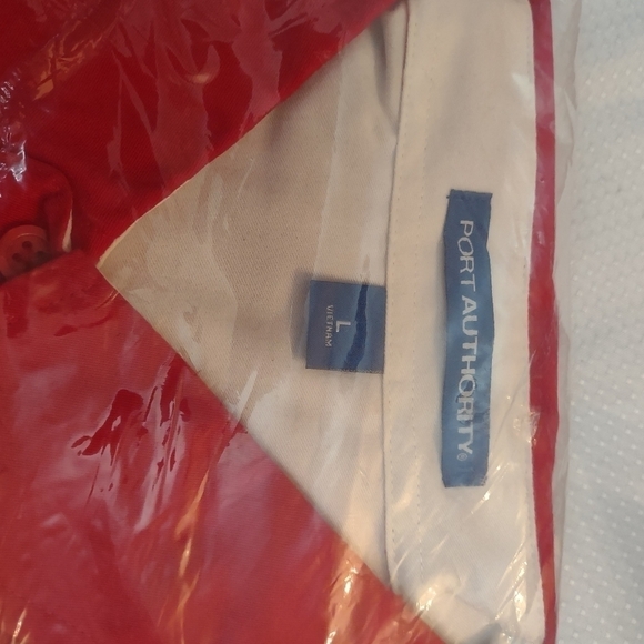 Nwot Cummins Engine port authority mens size large long sleeve button down shirt - Picture 6 of 6